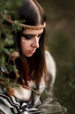 Yerli Hint Amerikalı kadın