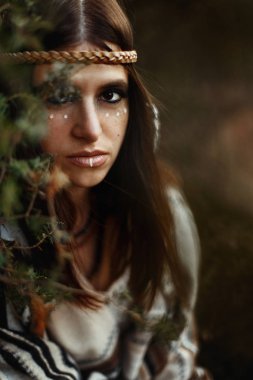 Yerli Hint Amerikalı kadın