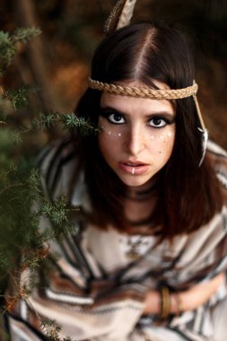 Yerli Hint Amerikalı kadın