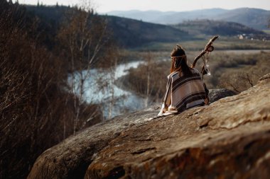 Yerli Hint Amerikalı kadın