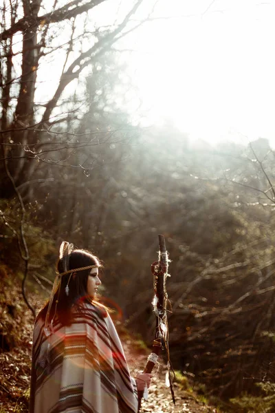 Yerli Hint Amerikalı kadın