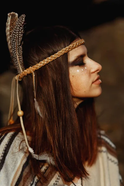 Yerli Hint Amerikalı kadın