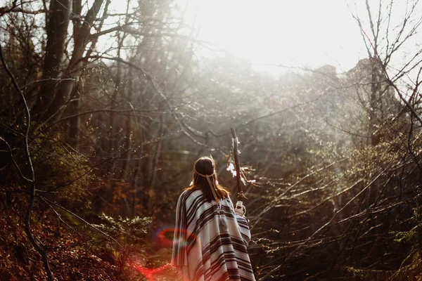 Yerli Hint Amerikalı kadın