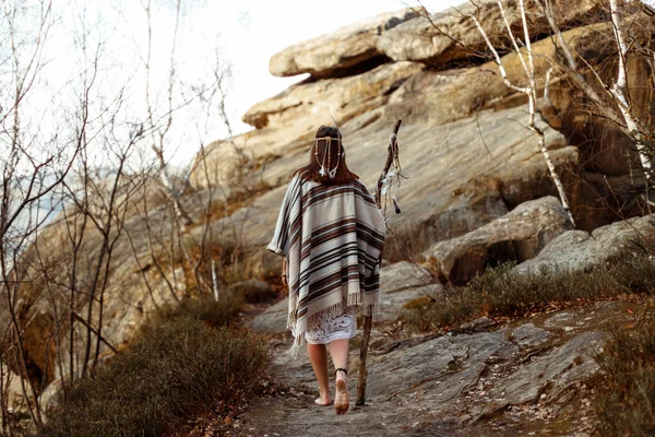 Yerli Hint Amerikalı kadın