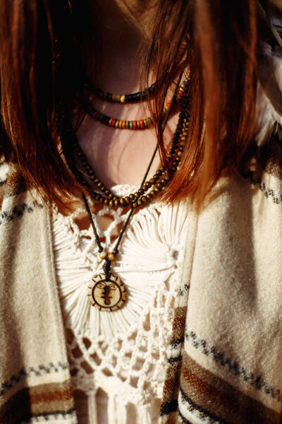 индейское американское ожерелье для украшения
