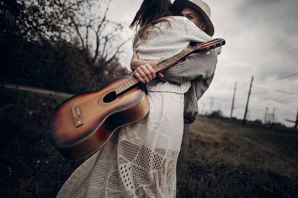 Conceito de casamento rústico — Fotografia de Stock