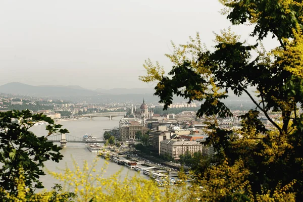 Vista incrível na paisagem urbana — Fotografia de Stock