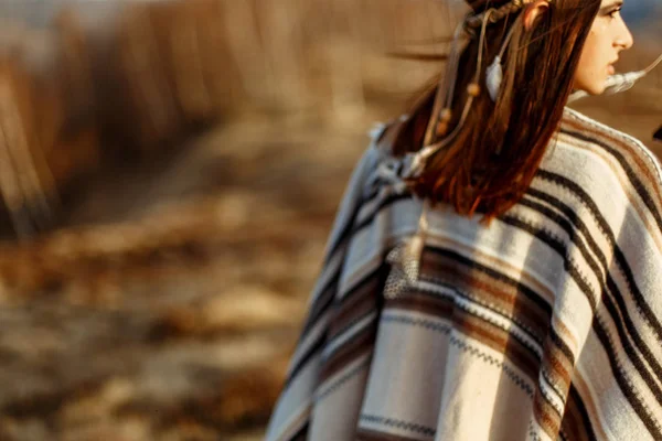 Yerli Hint Amerikalı kadın