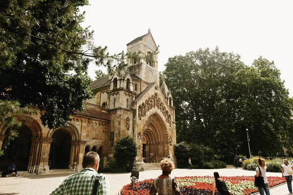 Vue imprenable sur le vieux château gothique — Photo