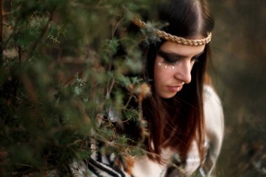 Yerli Hint Amerikalı kadın