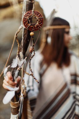 Yerli Hint Amerikalı kadın