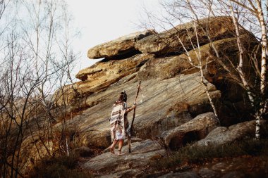 Yerli Hint Amerikalı kadın