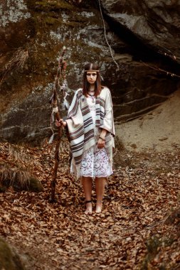 Yerli Hint Amerikalı kadın