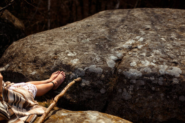 ноги коренной индийской американки
