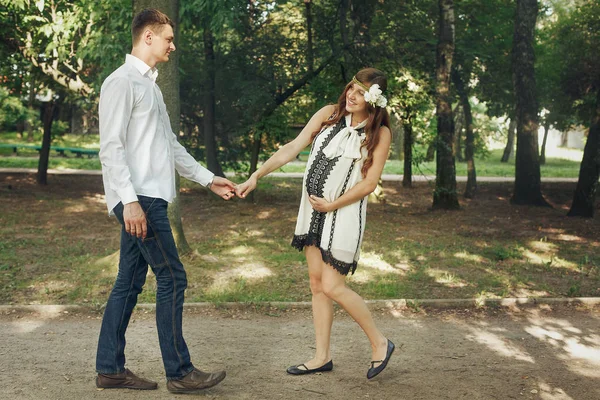 Feliz casal divertido — Fotografia de Stock