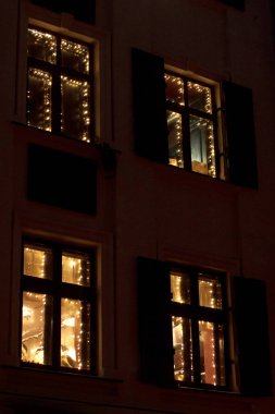 Noel dekore edilmiş lüks windows 