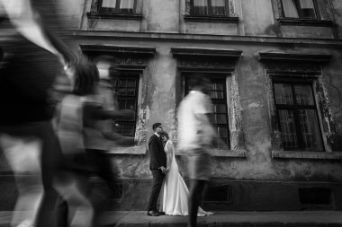 romantik yeni evli çift