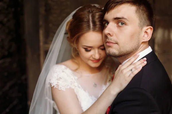 Pareja de boda elegante —  Fotos de Stock