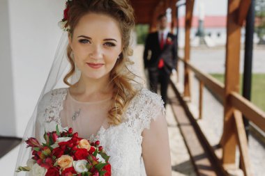 romantik yeni evli çift