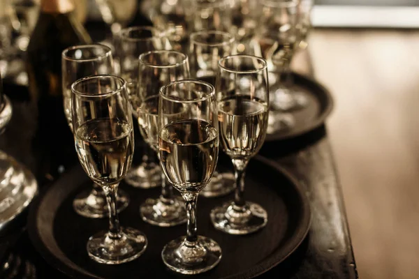 Champagne de cristal de lujo —  Fotos de Stock
