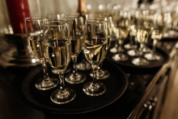Lyxiga kristall champagne — Stockfoto