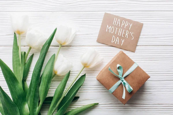 Happy mothers day text Royalty Free Stock Images