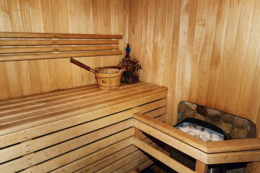 Rus Ahşap sauna odası