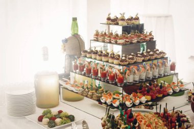 Düğün Resepsiyon Masa Snacks