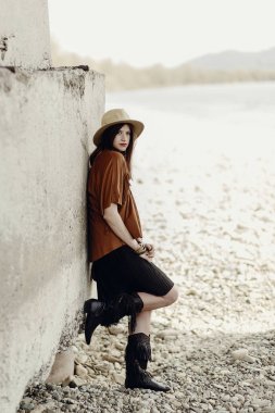 fringe panço kadında