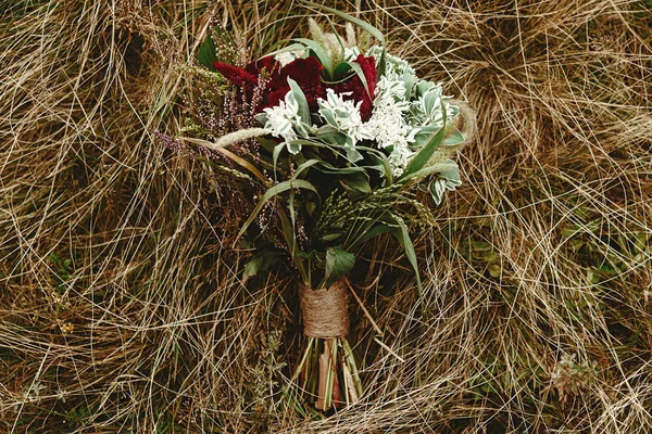 Boho rustic bouquet — Stock Photo, Image
