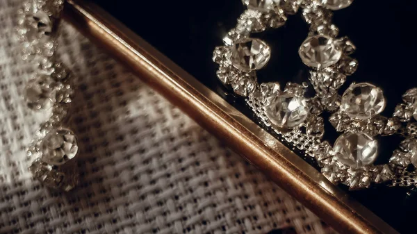 Krásné šperky náhrdelník — Stock fotografie