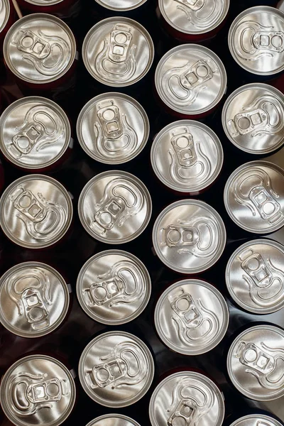 Pattern can from beer — Stock Photo, Image