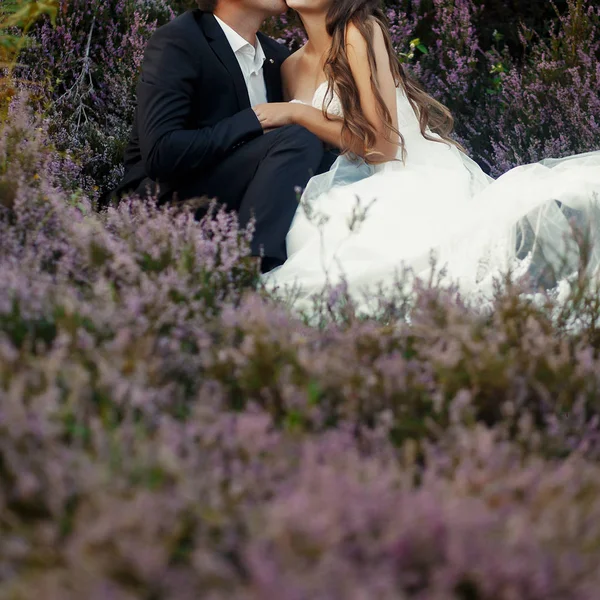 Casal lindo casamento — Fotografia de Stock