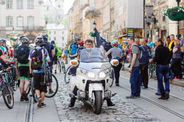 maraton VIII Lviv Bisiklete binme