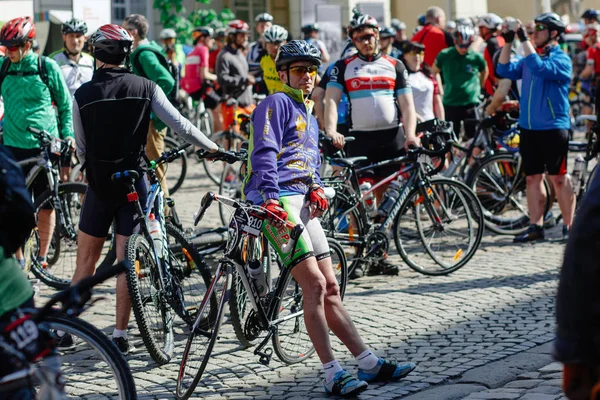 Marathon cycliste VIII à Lviv — Photo