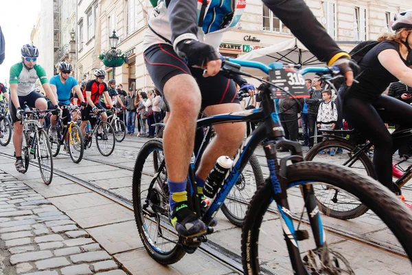 Marathon cycliste VIII à Lviv — Photo