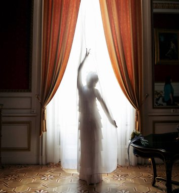 vintage elbise gelin