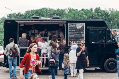 sokak gıda Festivali mobil van
