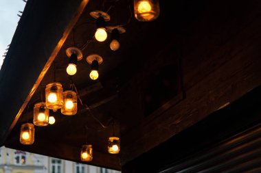 Vintage Noel ampuller kavanoz