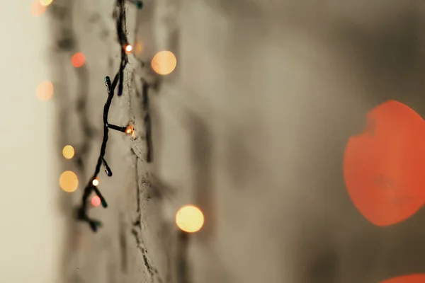 Luzes de Natal coloridas — Fotografia de Stock