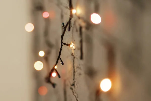 Luzes de Natal coloridas — Fotografia de Stock