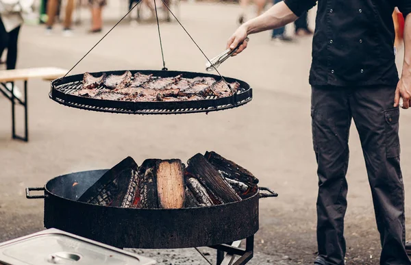 kaburga pişirme Şef füme