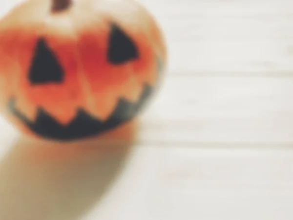 Halloween tła. niewyraźne upiorny jack latarnia dyni — Zdjęcie stockowe