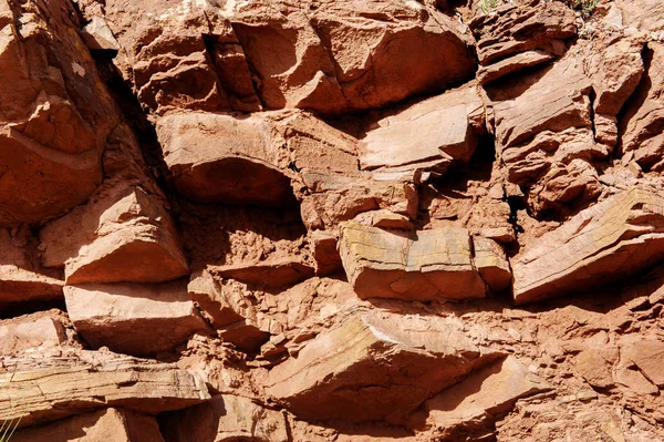 Altay bozkır Merkür oluşumunun çok renkli toprak