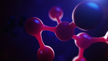 Bilim veya atomları ve molekülleri ile tıbbi geçmişi.