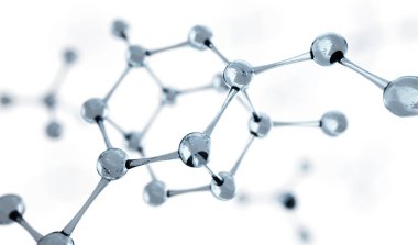 Bilim veya atomları ve molekülleri ile tıbbi geçmişi.