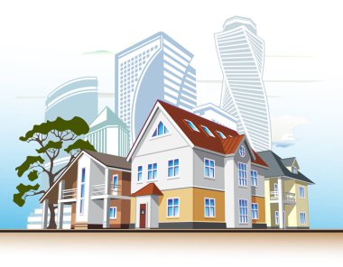 evler ve gökdelenler