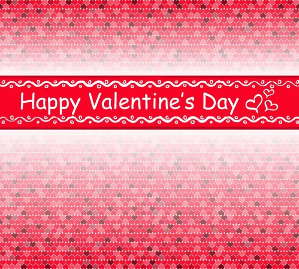 Valentine`s day design template — Stock Vector