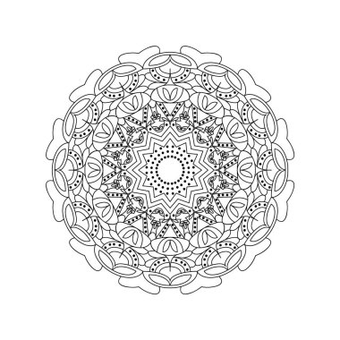 Dekoratif mandala. Görüntü