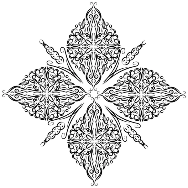 Mandala décoratif. Illustration — Image vectorielle